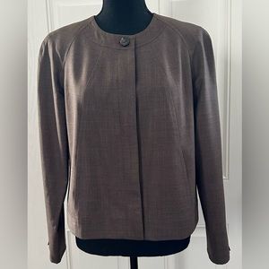 Jones New York Petite Collection Cropped Sable Career Jacket, 8P